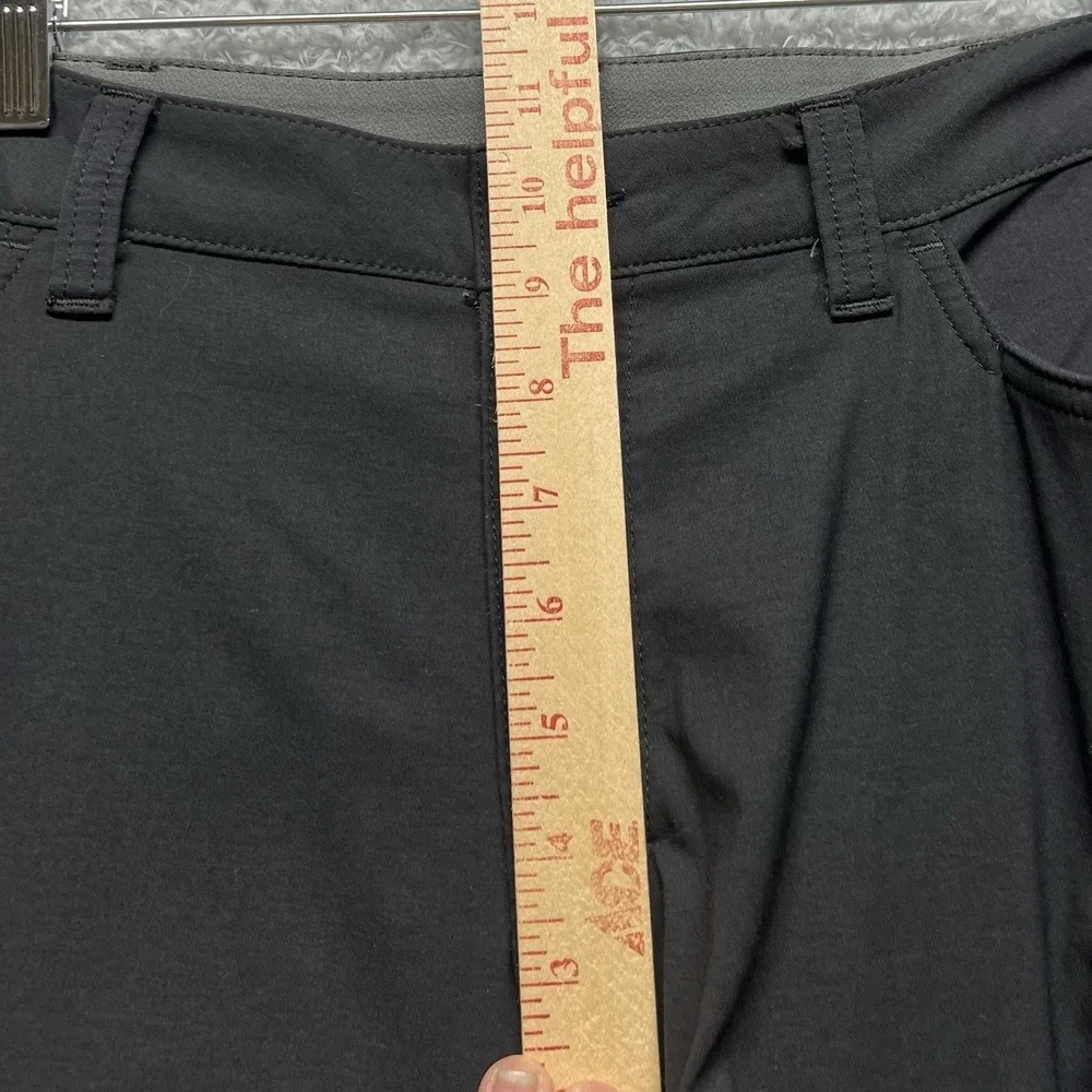 Eddie Bauer Pants Mens 36x32 Black Rainier Convertible Cargo Hiking Outdoor